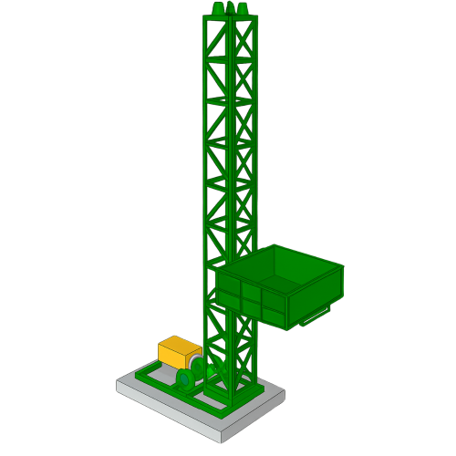Vận Thăng Nâng Hàng 1500Kg